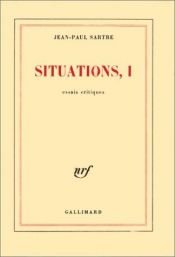 book cover of Situações I: Críticas Literárias by Jean-Paul Sartre
