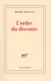 book cover of Diskursens ordning : installationsföreläsning vid Collège de France den 2 december 1970 by მიშელ ფუკო