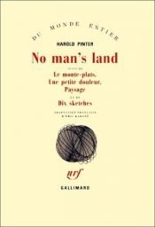 book cover of No Man's Land by Harold Pinter