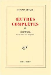 book cover of Œuvres complètes, vol. 9 by Антонен Арто