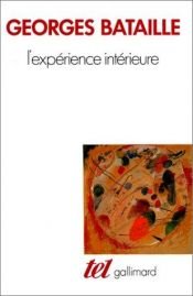 book cover of L'expérience intérieure by Georges Bataille