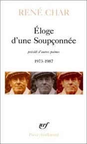 book cover of Eloge d'une soupçonnée by René Char