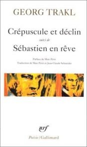 book cover of Crépuscule et déclin by 格奥尔格·特拉克尔