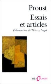 book cover of Essais et articles by მარსელ პრუსტი