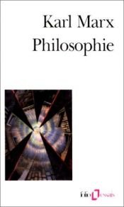 book cover of Philosophie by Karl Marx