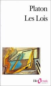 book cover of Les lois by Platon