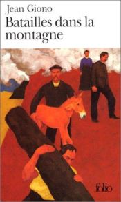 book cover of Batailles dans la Montagne by Жан Жионо