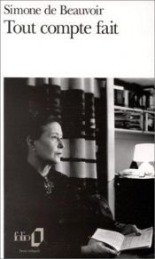 book cover of Tout compte fait by Simone de Beauvoir