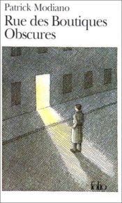 book cover of Via delle Botteghe Oscure by Patrick Modiano