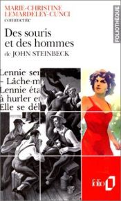 book cover of Des souris et des hommes, de John Steinbeck by Marie-Christine Lemardeley-Cunci