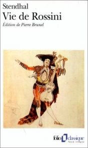 book cover of Vie de Rossini by סטנדל