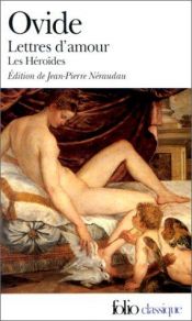 book cover of Lettres d'amour by Οβίδιος