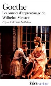 book cover of Wilhelm Meister's apprenticeship by Johann Wolfgang von Goethe