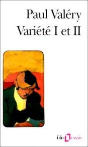 book cover of Variete I et II by Paul Valéry