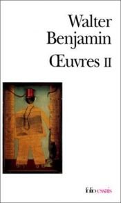 book cover of Oeuvres by Walter Benjamin