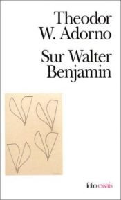 book cover of Über Walter Benjamin by Theodor W. Adorno
