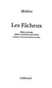 book cover of Les Fâcheux by Molier