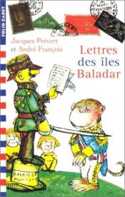 book cover of Lettre des Iles Baladar by Jacques Prevert