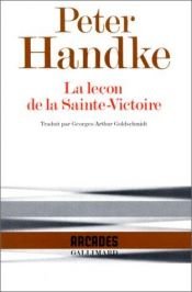 book cover of Vägen till Sainte-Victoire by Peter Handke