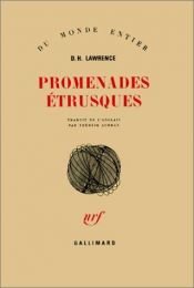 book cover of Promenades étrusques by D. H. Lawrence