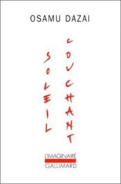 book cover of Soleil couchant by Osamu Dazai