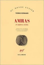 book cover of Amras by توماس برنهارد