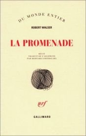 book cover of La promenade by Robert Walser