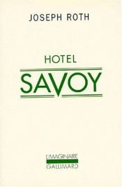 book cover of Hotel Savoy by Joseph Roth