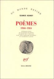 book cover of Poèmes, 1966-1984 by Séamus Heaney