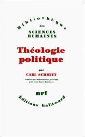 book cover of Théologie politique by Carl Schmitt