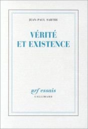 book cover of Vérité et existence by Jean-Paul Sartre