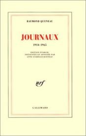 book cover of Journal, 1914-1965 by Raymond Queneau