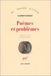 book cover of Poèmes et problèmes by Vladimir Nabokov