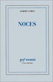 book cover of Noces by אלבר קאמי