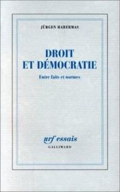 book cover of Droit et démocratie by Jürgen Habermas