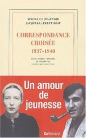 book cover of Correspondance croisée (1937-1940) by Simona de Bovuāra