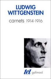 book cover of Carnets by Ludwig Wittgenstein