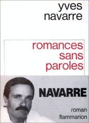 book cover of Romances sans paroles by Yves Navarre