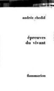 book cover of Epreuves du vivant (Poesie by Andrée Chedid