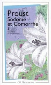 book cover of Sodome et Gomorrhe, volume 1 by Marcel Proust
