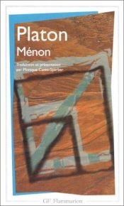 book cover of Menon by Platon