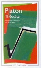 book cover of Théétète by Platon