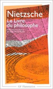 book cover of El Libro del Filosofo by Фрідріх Ніцше