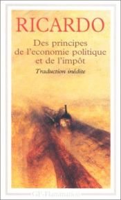 book cover of Des principes de l'économie politique et de l'impôt by David Ricardo