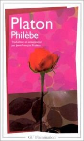 book cover of Philèbe by Platon