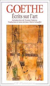 book cover of Ecrits sur l'art by Johann Wolfgang von Goethe