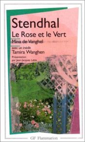 book cover of Le Rose et le vert by Stendhal