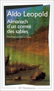 book cover of "Almanach d'un comte des sables" suivi de quelques croquis by Aldo Leopold