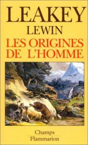 book cover of Les Origines de l'Homme by Richard Leakey