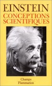 book cover of Conceptions scientifiques by अल्बर्ट आइन्स्टाइन
